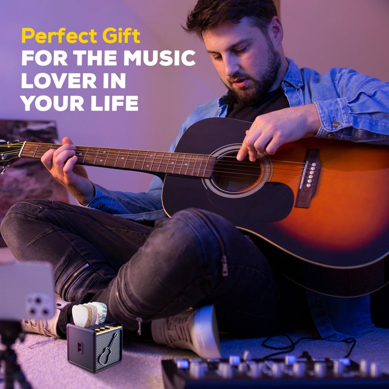 HOTCAN Guitar Pick Display Holder - Stylish Organizer for Music Enthusiasts and Musicians (Black) - Image 4